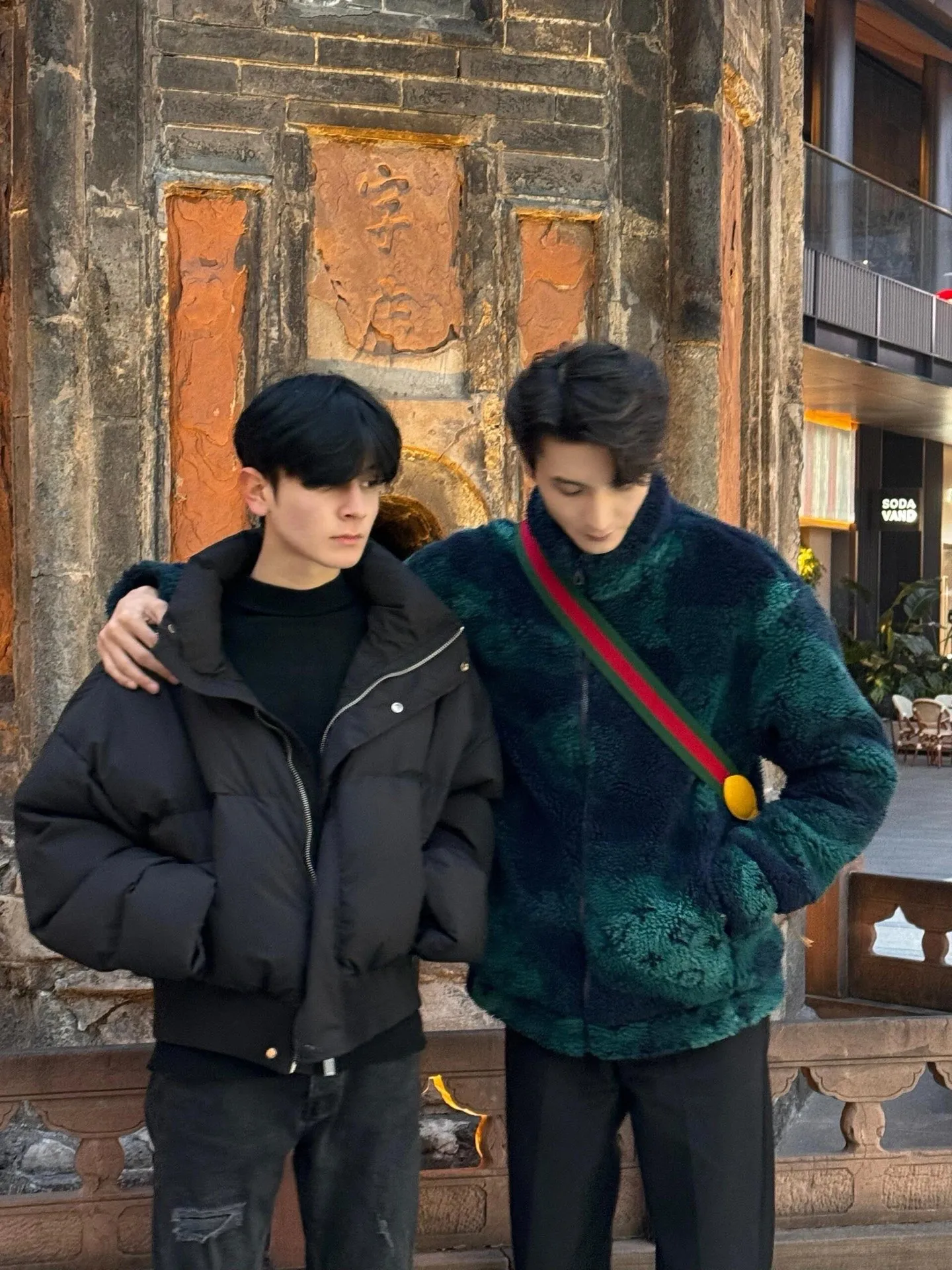 Louis Vuitton/Louis Vuitton presbyopia lambswool teddy jacket